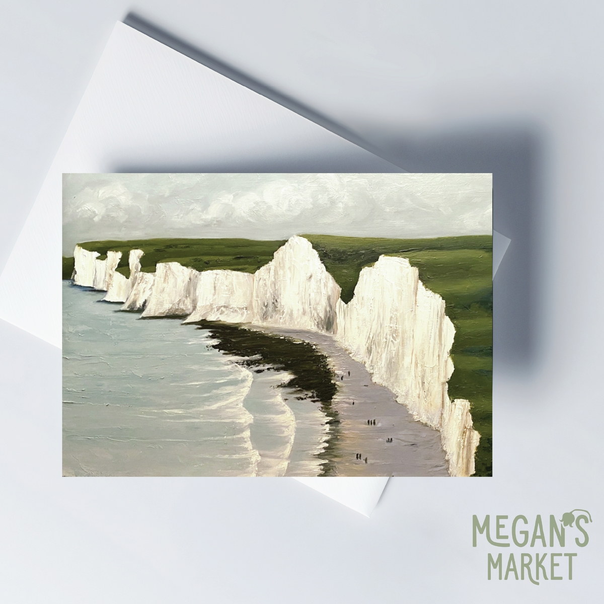 Seven Sisters Cliffs Greeting Card & Envelope(s)