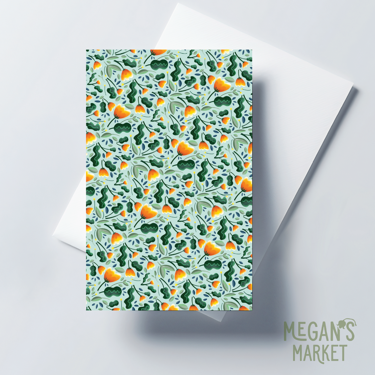 Groovy Floral Greeting Card(s)