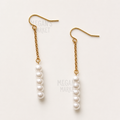 Elegant Pearl Drop Earrings