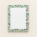 Groovy Green Floral Small Notepad