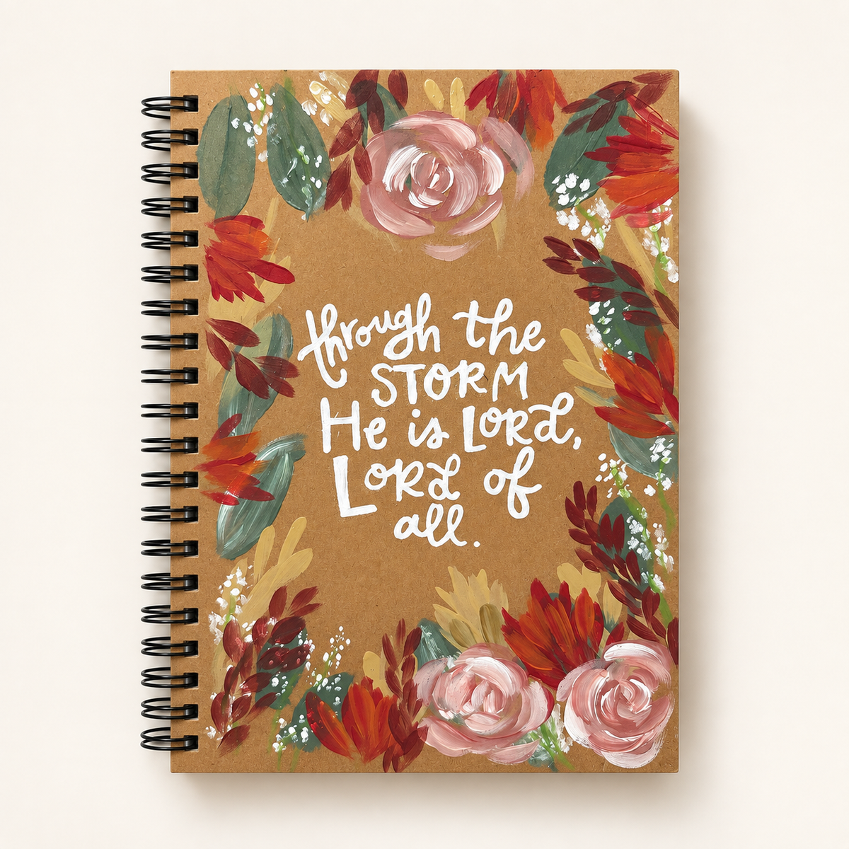 Cornerstone Handpainted Notebook