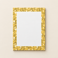 Yellow Floral Small Notepad
